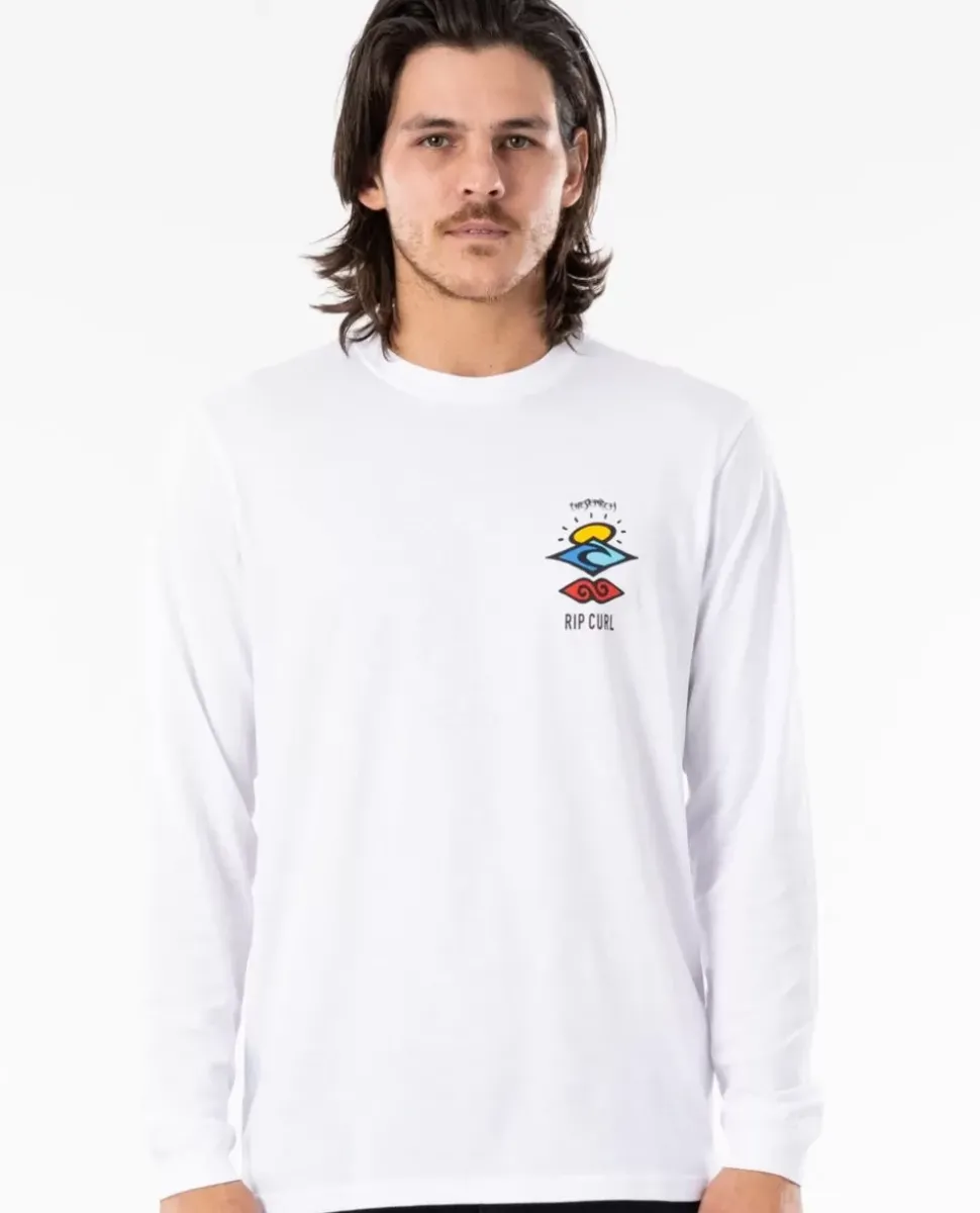 T-shirt De Mangas Compridas Search Essential