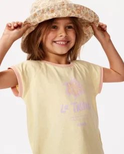 T-shirt La Tropica Slogan Para Rapariga