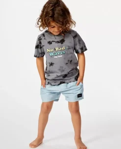 T-shirt Micro Waves Slogan Grom