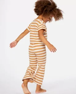 T-shirt Mini Bobbi Stripe Para Rapariga