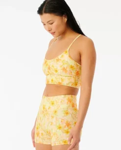 T-shirt Mirage Printed T Back Crop
