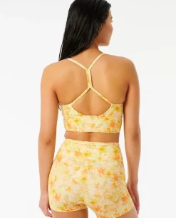 T-shirt Mirage Printed T Back Crop
