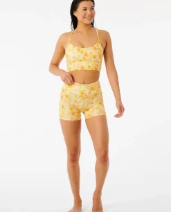 T-shirt Mirage Printed T Back Crop