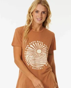 T-shirt Padrão Good Waves
