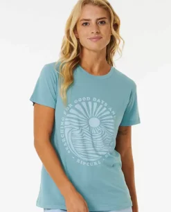 T-shirt Padrão Good Waves
