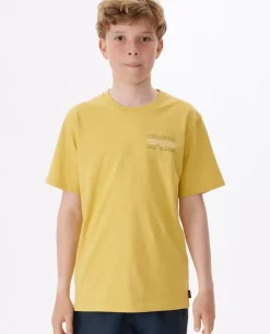 T-shirt Surf Revival Com Logótipo Para Rapaz