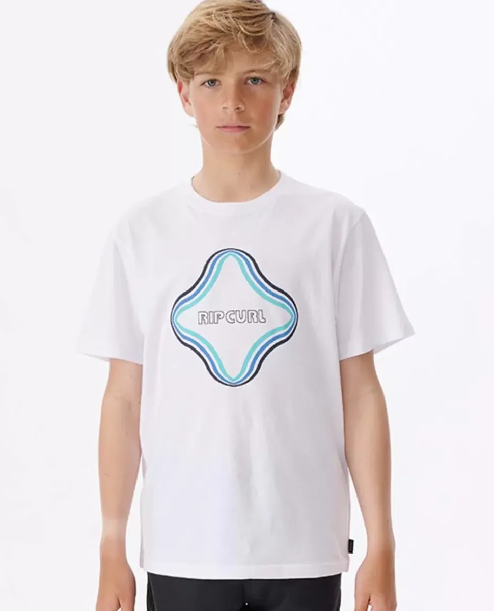 T-shirt Surf Vibrations Para Rapaz
