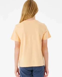 T-shirt Tropical Sunset Para Rapariga