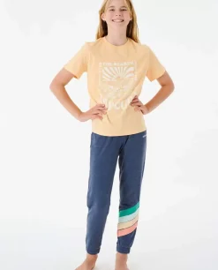 T-shirt Tropical Sunset Para Rapariga