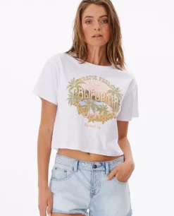 T-shirt Tropic Feels Crop