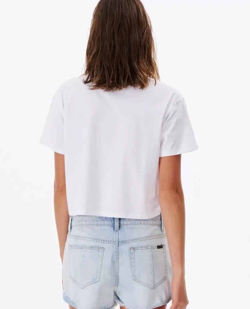 T-shirt Tropic Feels Crop