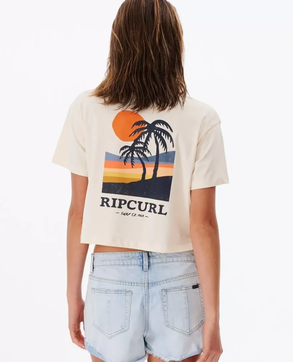 T-shirt Tropic Sun Crop
