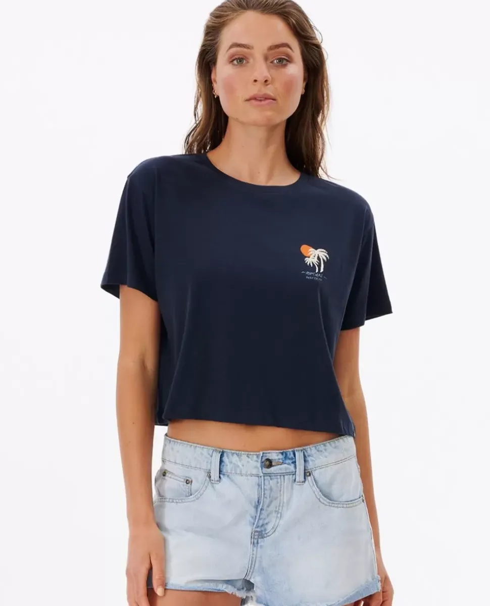 T-shirt Tropic Sun Crop