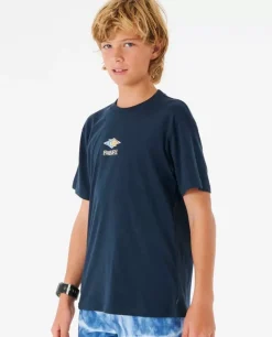 T-shirt Tube Heads Com Logótipo Para Rapaz