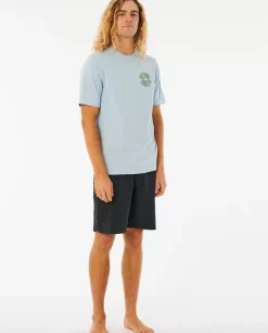 T-shirt UV Salt Water Culture Psyche Circles De Manga Curta