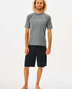 T-shirt UV Shockwaves De Manga Curta