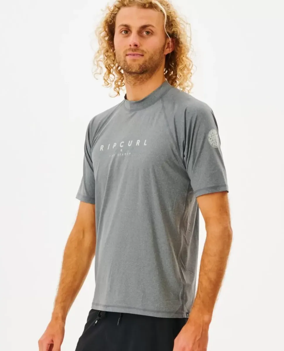 T-shirt UV Shockwaves De Manga Curta