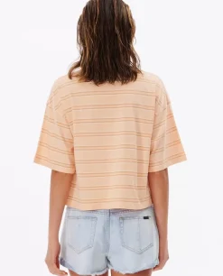 T-shirt Waves Heritage Crop