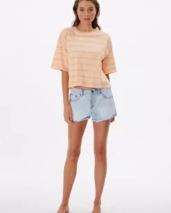 T-shirt Waves Heritage Crop